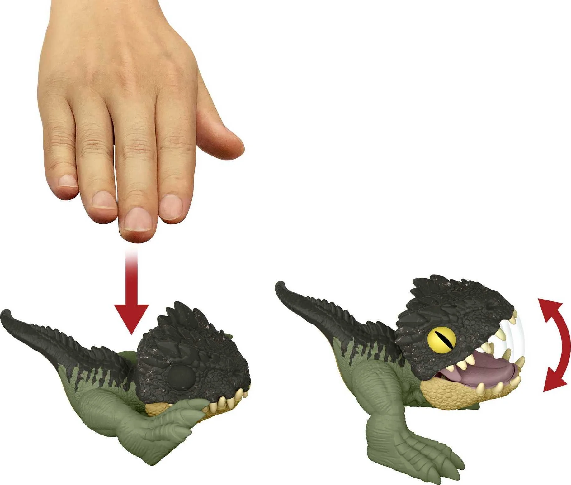 Jurassic World: Dominion Uncaged Wild Pop Ups Collectible Toy 3 Years & Up