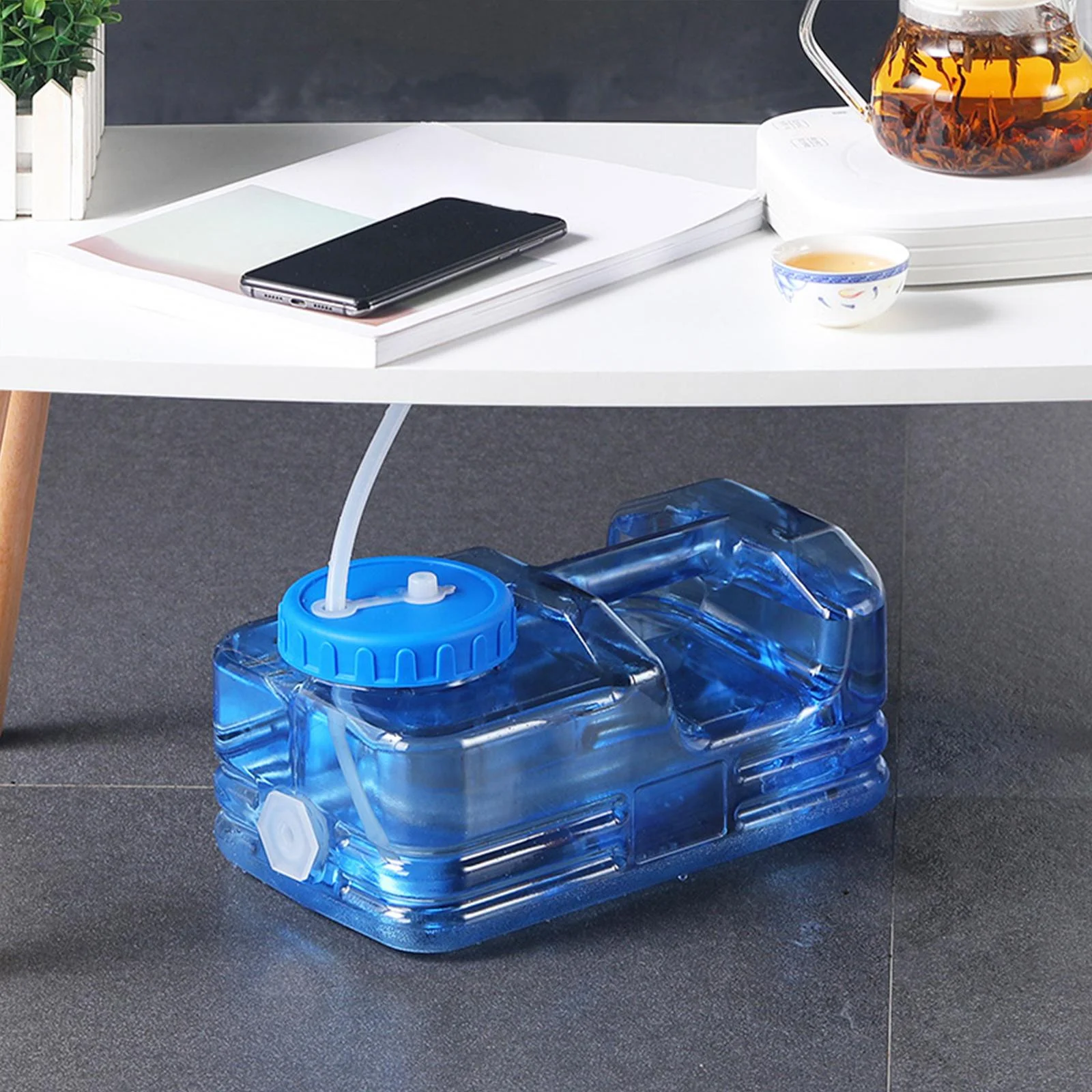 Large Drinks Water Container with Hole Cover Bottle Jugs for Camping Hiking