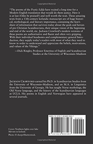 The Poetic Edda: Stories of the Norse Gods and Heroes (Hackett Classics)
