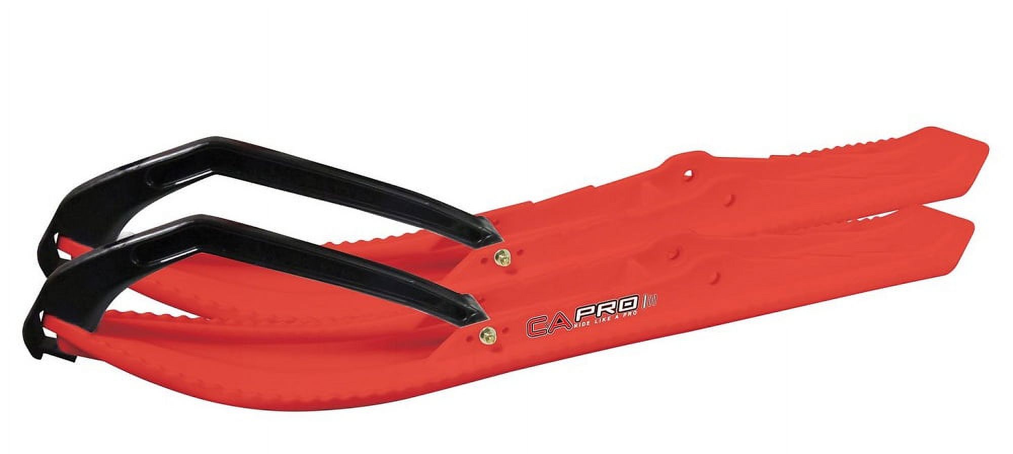 C&A Pro Red BX Snowmobile Skis w/ 9