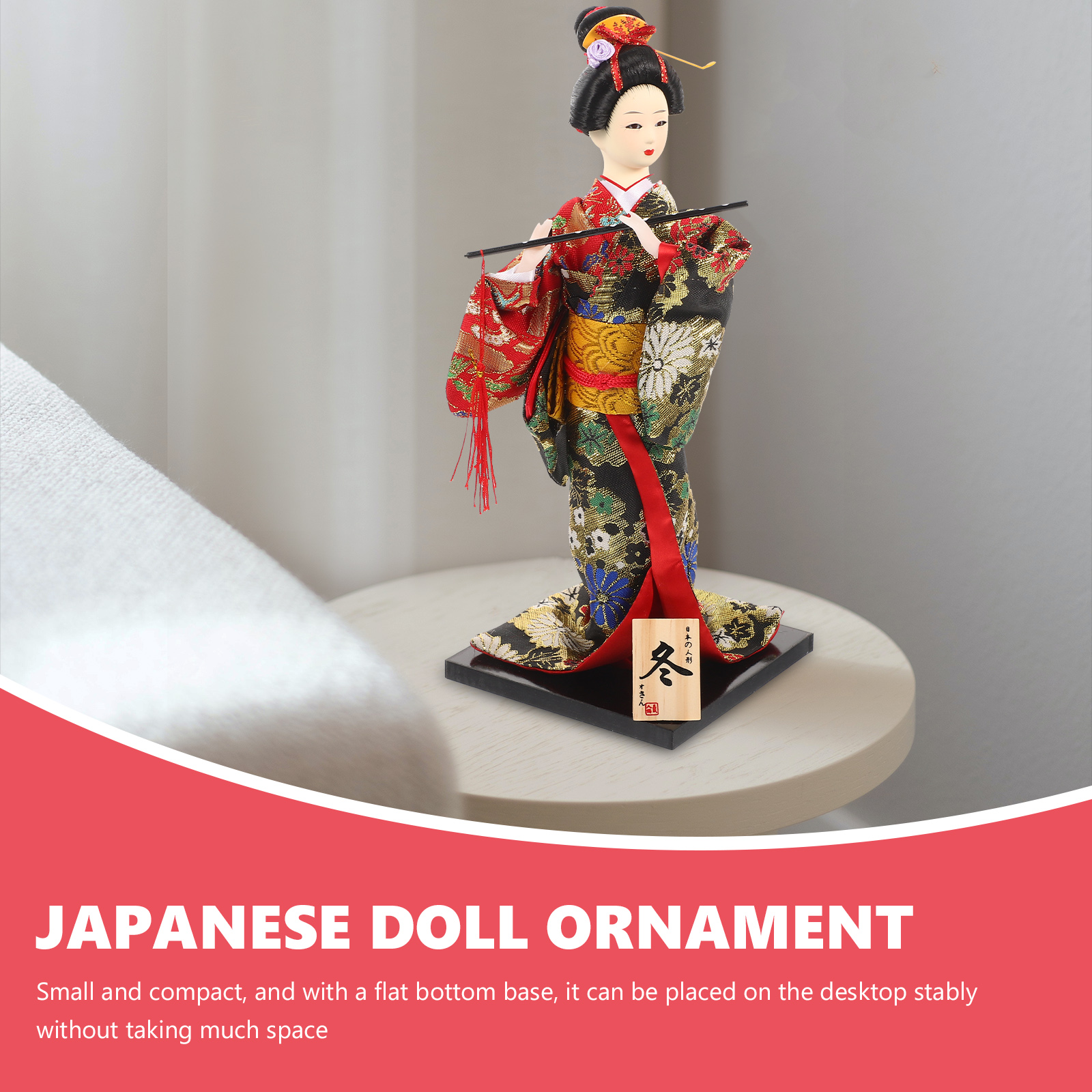 Home Decor Antique Asian Dolls Girl Figurine Manual Ornaments Office