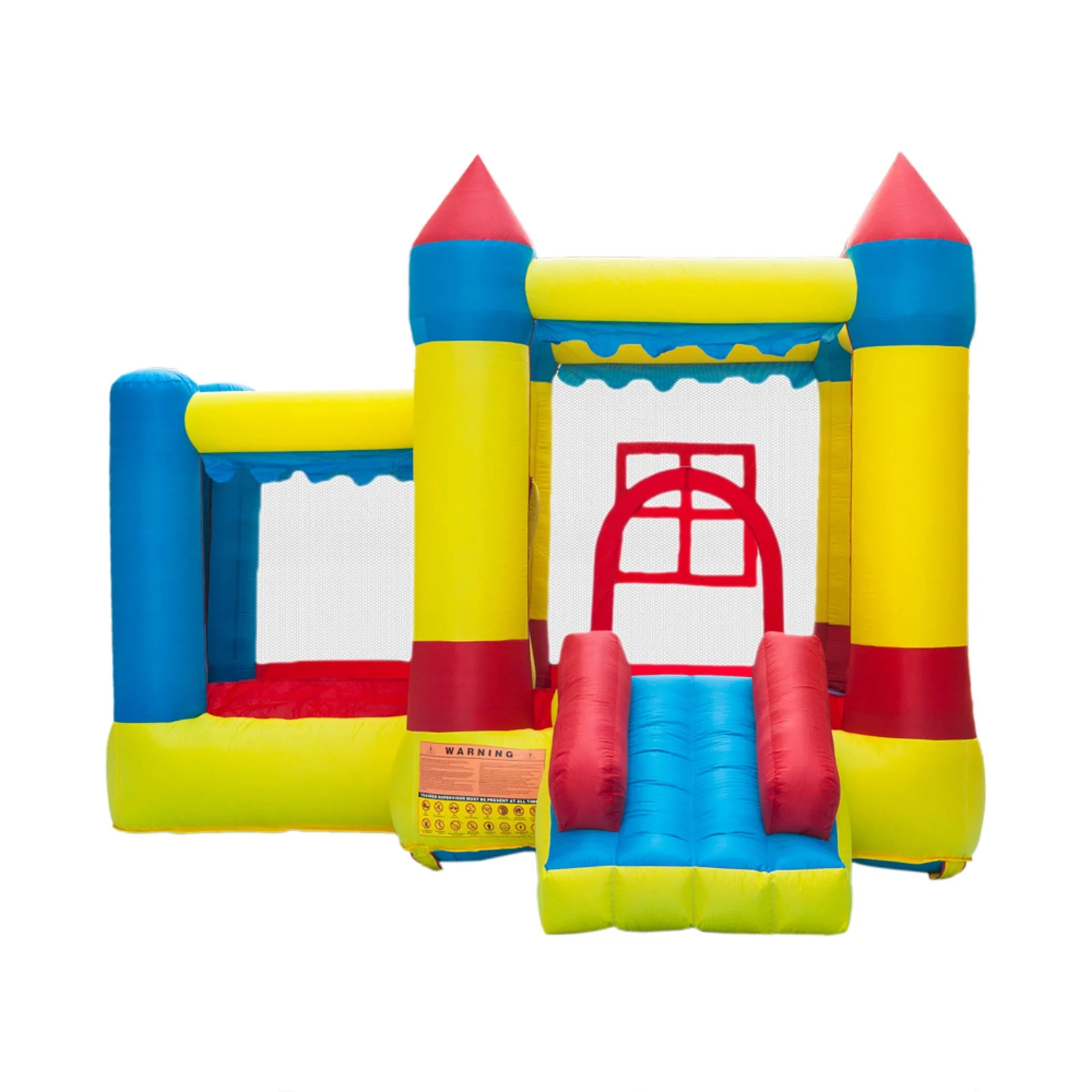 RareBuyz Multicolor Inflatable Bounce House Castle Jumper Kids Infant Children Play Castle