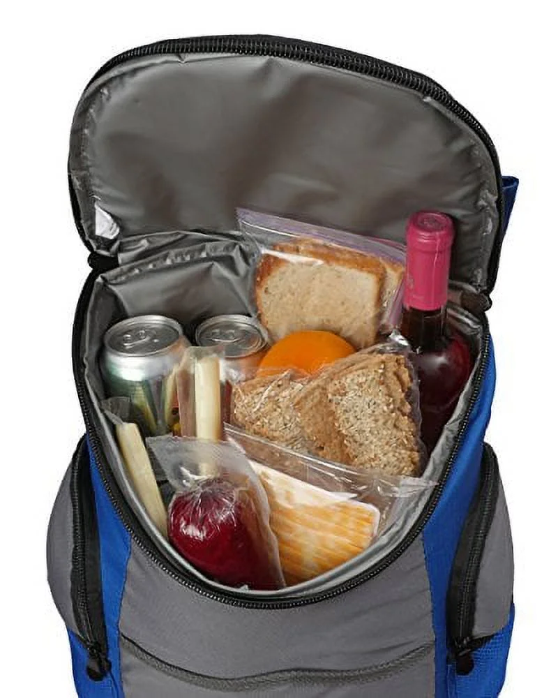 Ice Chest Insulated Backpack Cooler by Bayfield Bags-20 Can Marine Cooler Lightweight Backpack for Hiking, Camping and Picnic