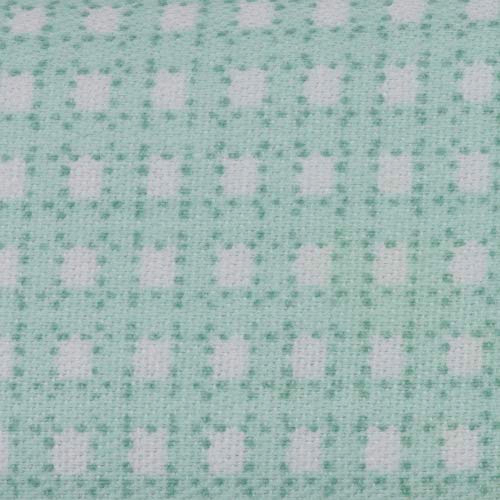 Classics by Handley Dollhouse Miniature Walnut Slatted Play Pen with Blue Fabric