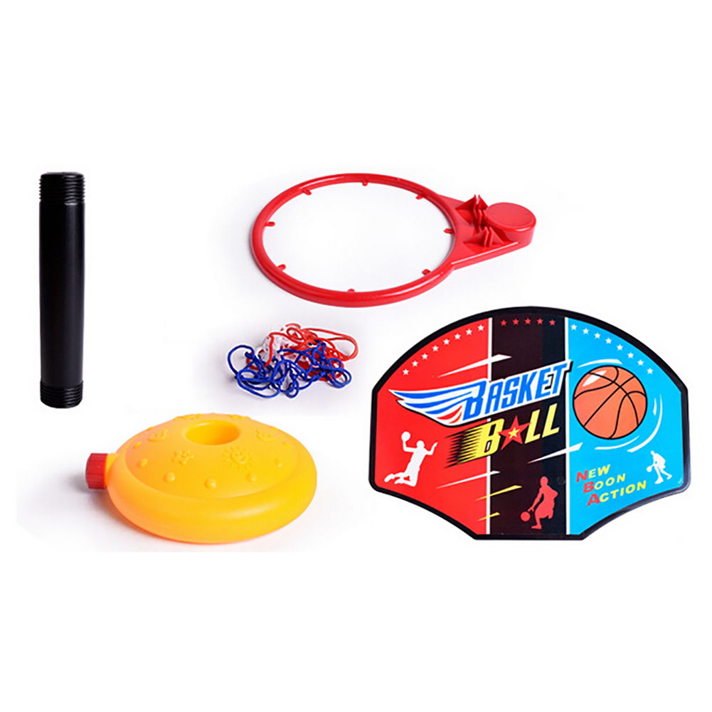 Porfeet Adjustable Kids Mini Basketball Hoop Stand Toys Outdoor Indoor Sports Games
