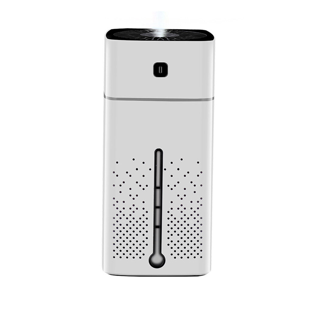 TureClos Air Humidifier USB Large Capacity Aroma Diffuser Lowe Noise 1000ml Humidifier for Home Office, White