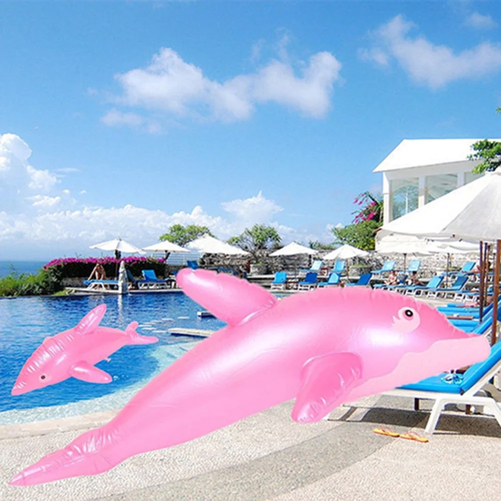 XWQ Lovely 50cm Inflatable Dolphin Fish Beach Swimming Pool Party Children Toy