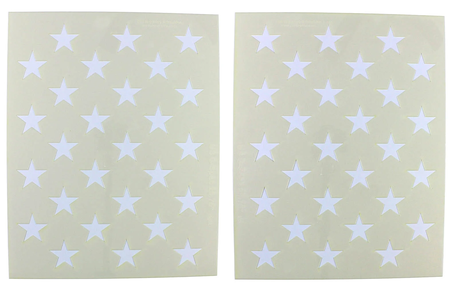 50 Star Field Stencils- 2 Pc Set 14 Mil-G-Spec -25.75