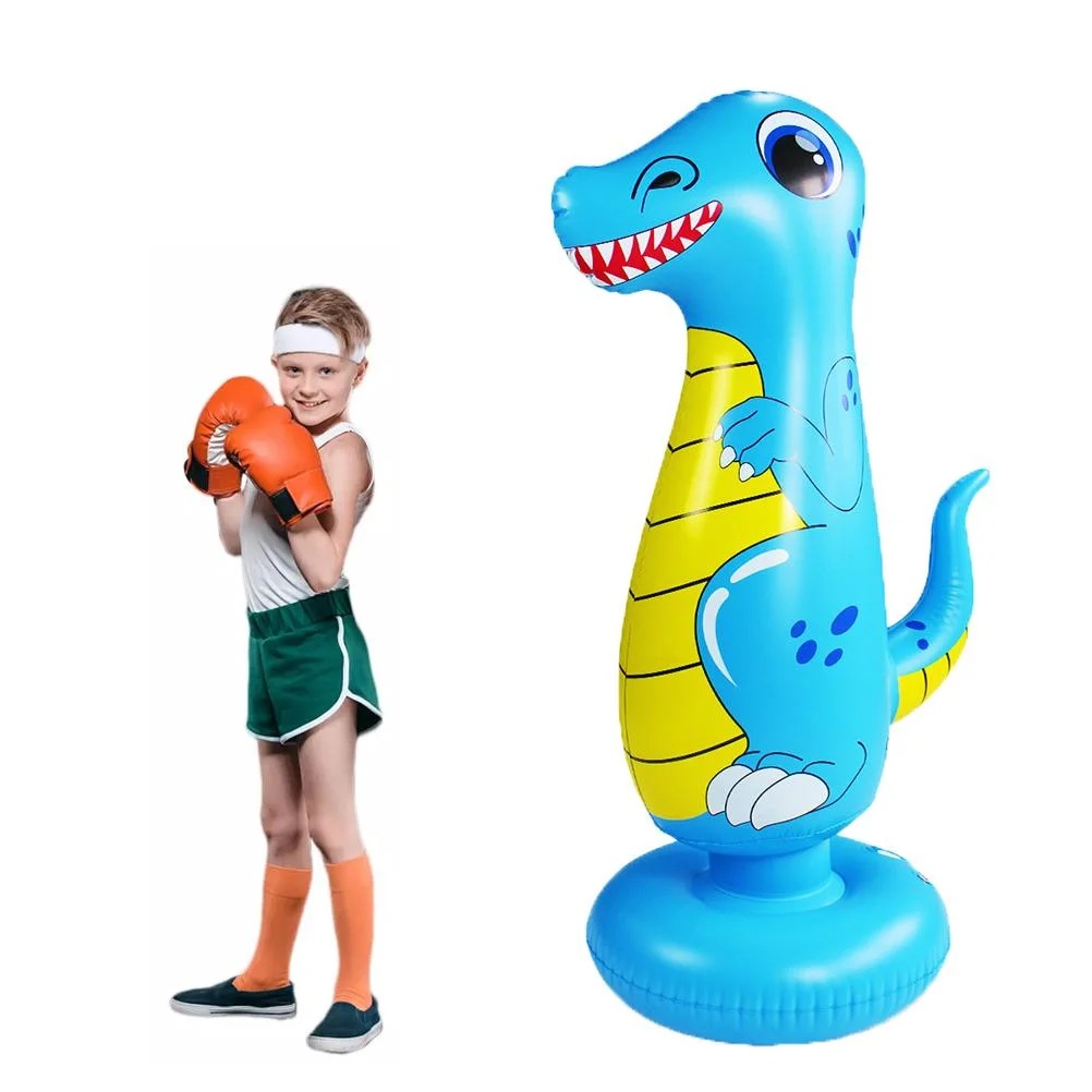 FitBest 1 Child Inflatable Dinosaur Strike Column Boxing Column