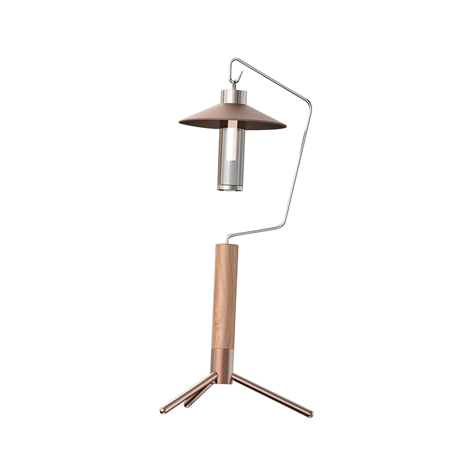 Durable Outdoor Camping Lamp Pole Desktop Hanging Poles Hanger Lantern Stand