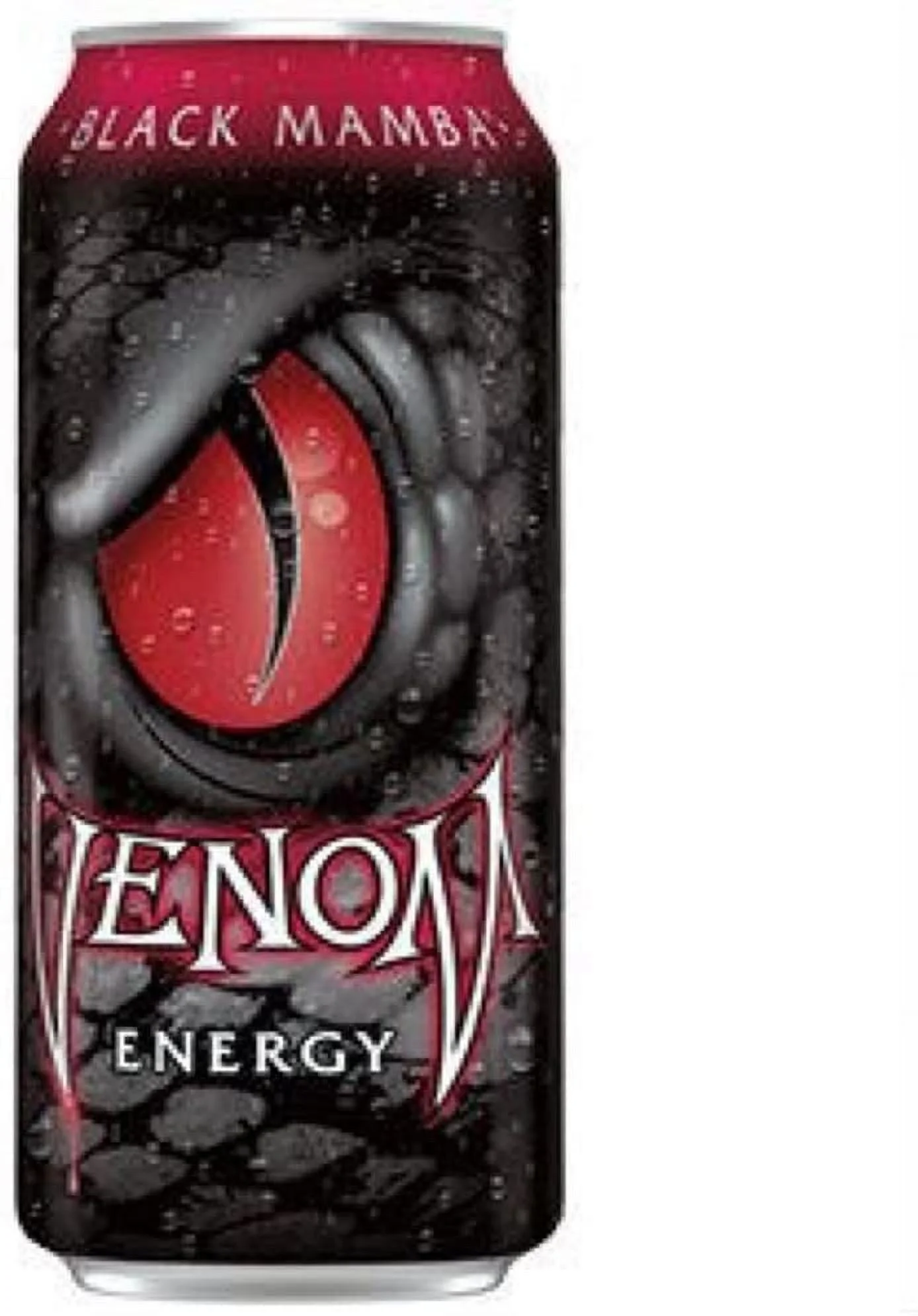 Venom Energy Drink Black Mamba 16 oz (8 Cans), 16 oz Marked cans