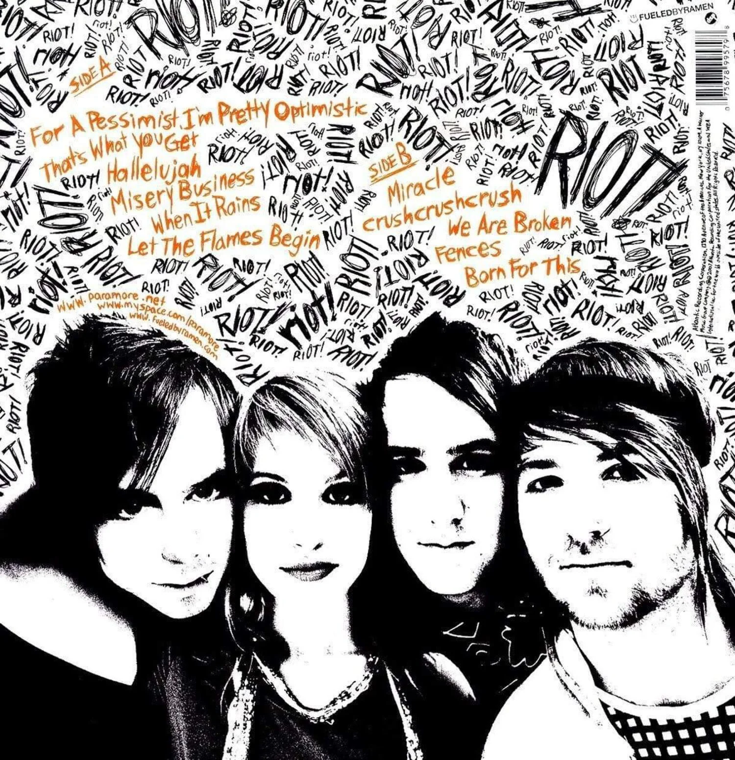 Paramore - Riot - Rock - Vinyl