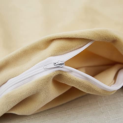 Thick Velvet Sofa Cover,Stretch Sofa Covers Slipcovers With Non Slip Elastic Straps Furniture or Cover, Cch Slipcover For Living Room Dogs Cat Pet (Beige, 2 Seater)