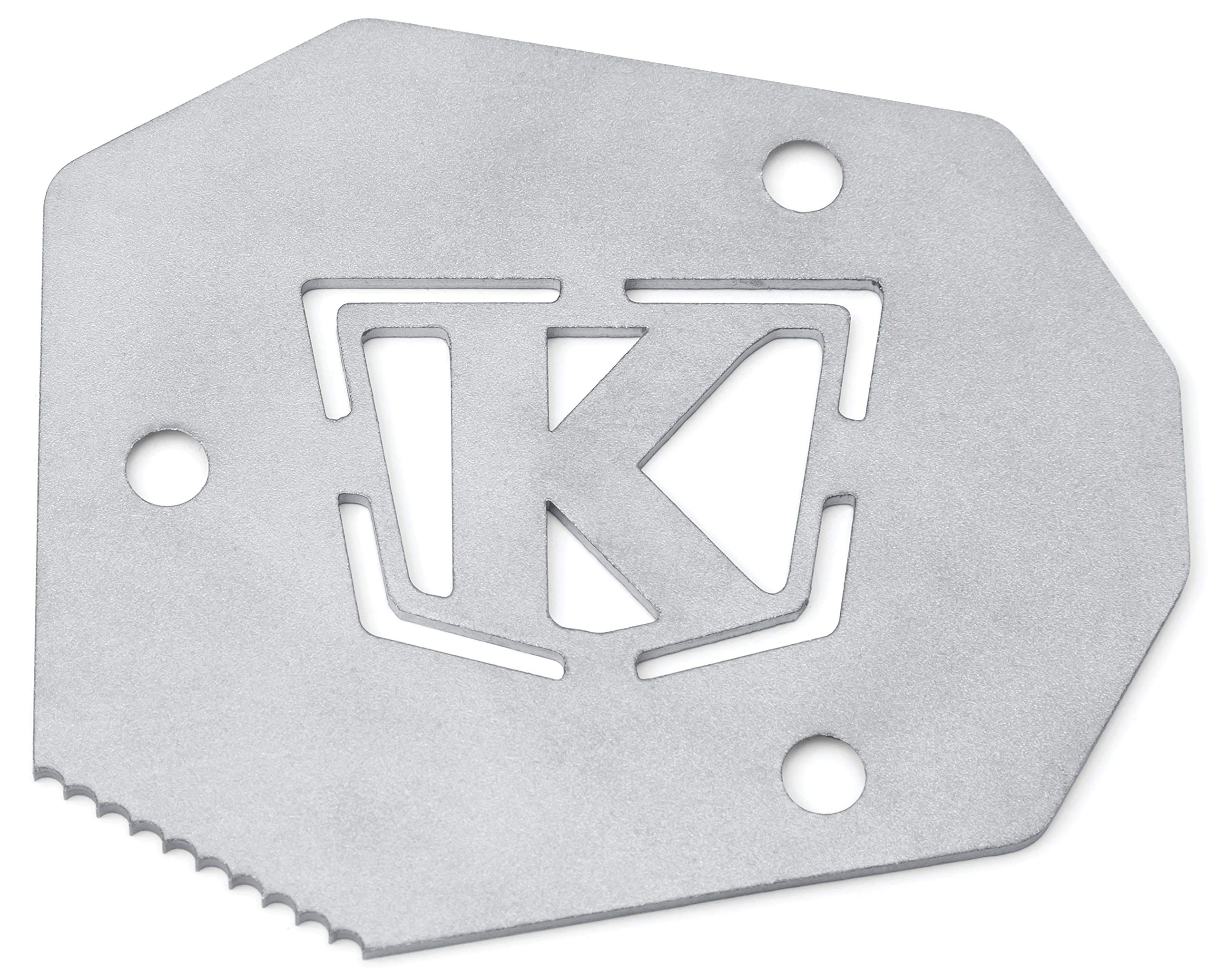 Kuryakyn Motorcycle Accessory: Lodestar Kickstand Shoe For Bmw F 750 Gs, Silver, Pack Of 1 3843