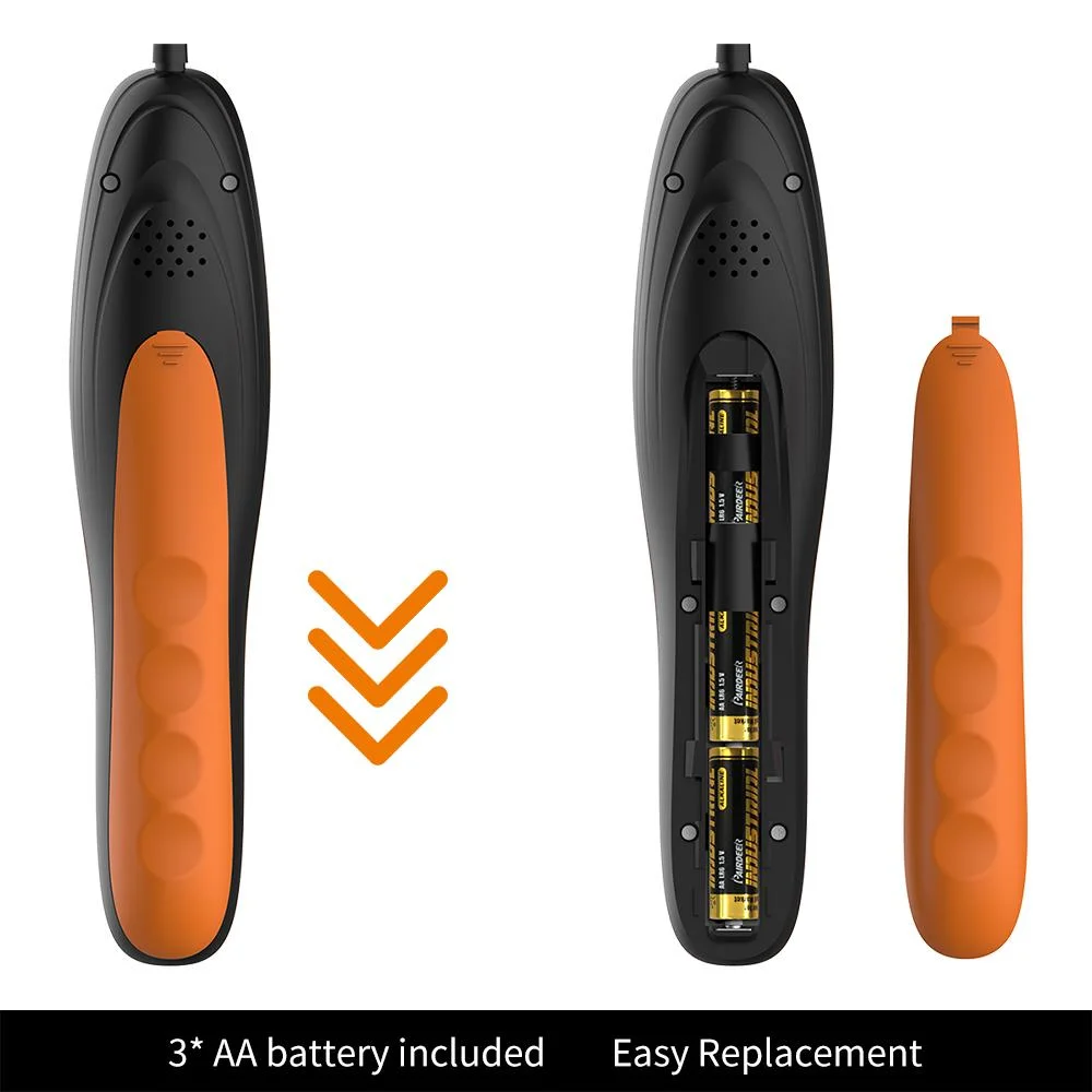 Elitech LD-100+ Heated Diode Refrigerant Leak Detector HVAC Automatic Reset Ultra Long Battery Life