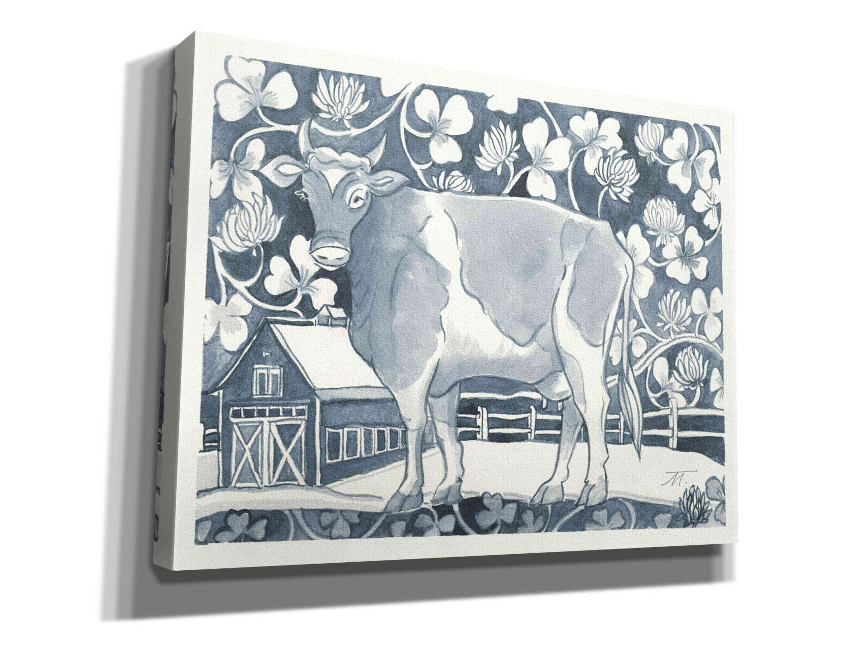 Epic Graffiti 'Farm Life II v2' by Miranda Thomas, Giclee Canvas Wall Art, 34