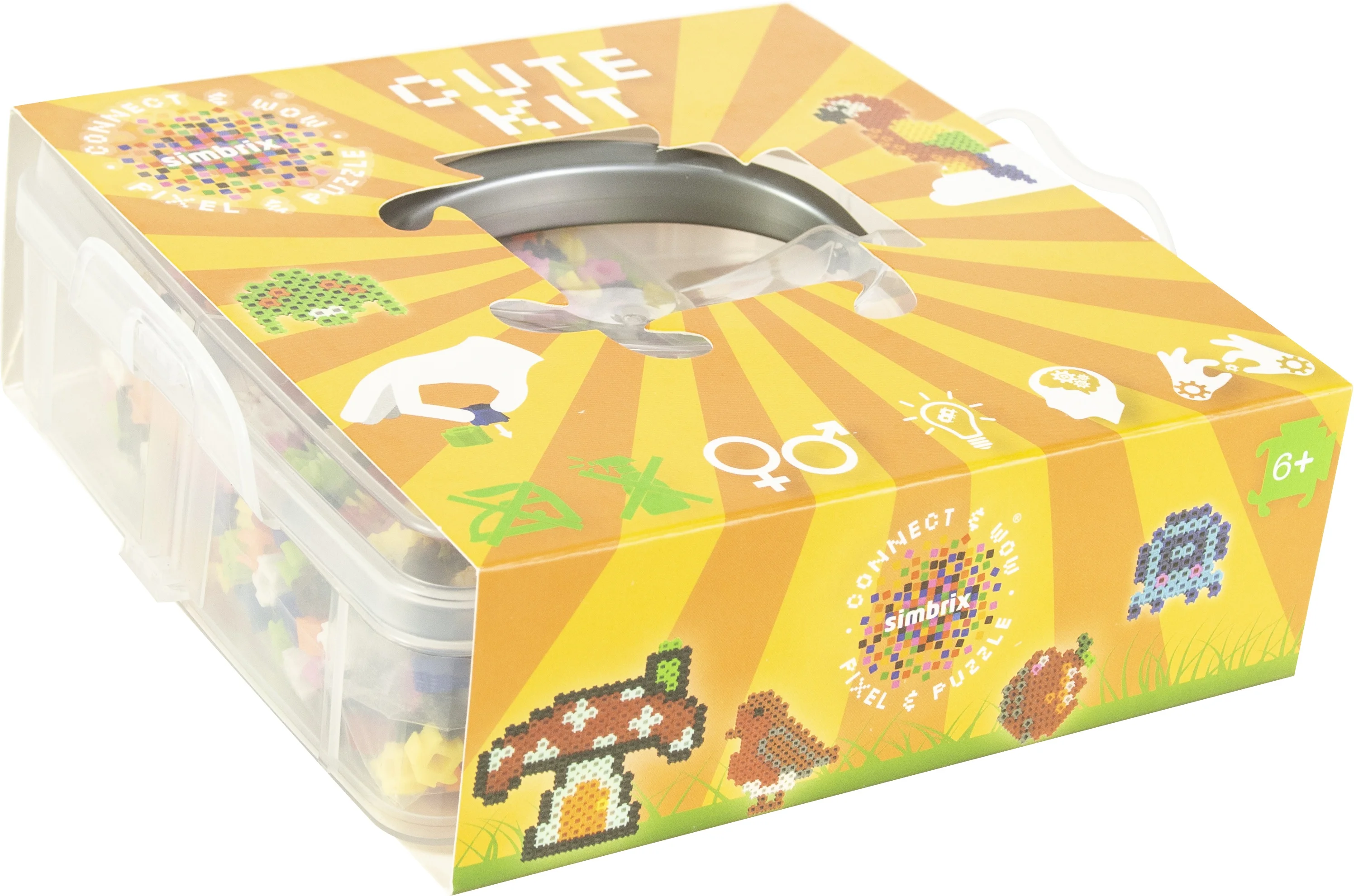 Simbrix Pixel Art Brix Kit-Cute