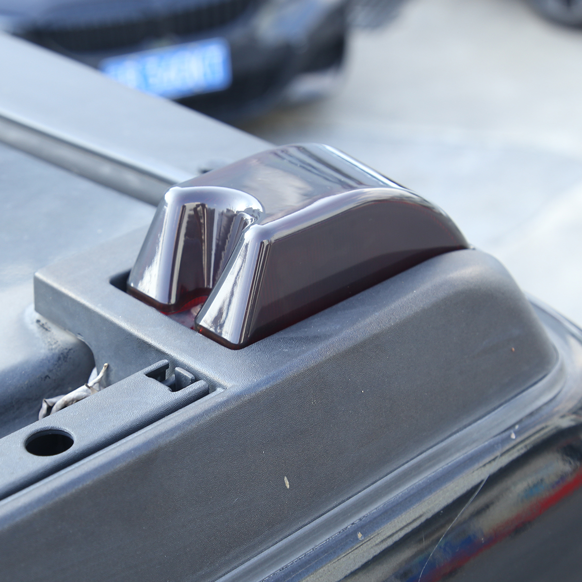 10PCS ABS Blakcout Cab Side Marker Car Top Roof Light Housing Covers For Humme-r H2 2003-2009 SUV SUT