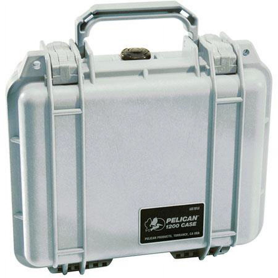 1200 Case without Foam, Waterproof, Dustproof, Silver