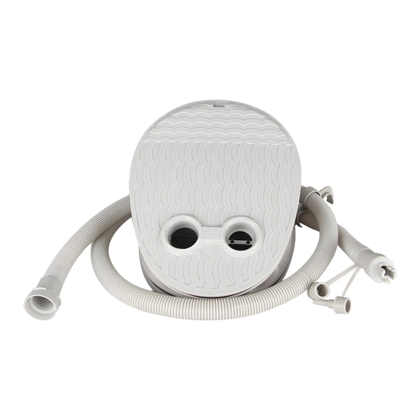 Foot Pump Air Pump Easy Inflate Deflate High Volume Beach with Hose Interchangeable Nozzles for Toys, Air Bed, Tube ,Exercise Ball ,Inflatables