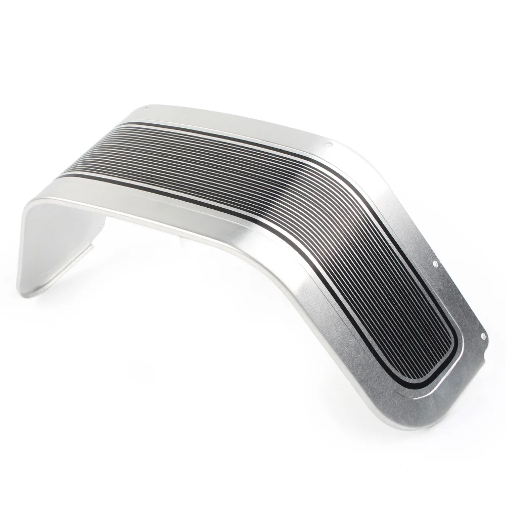 ZS Aluminum Motorbike Front Fender Trim Mudguard Skirt for Harley Touring Road/Electra/Street Glide 1980-2013 FLHR FLH FLHT