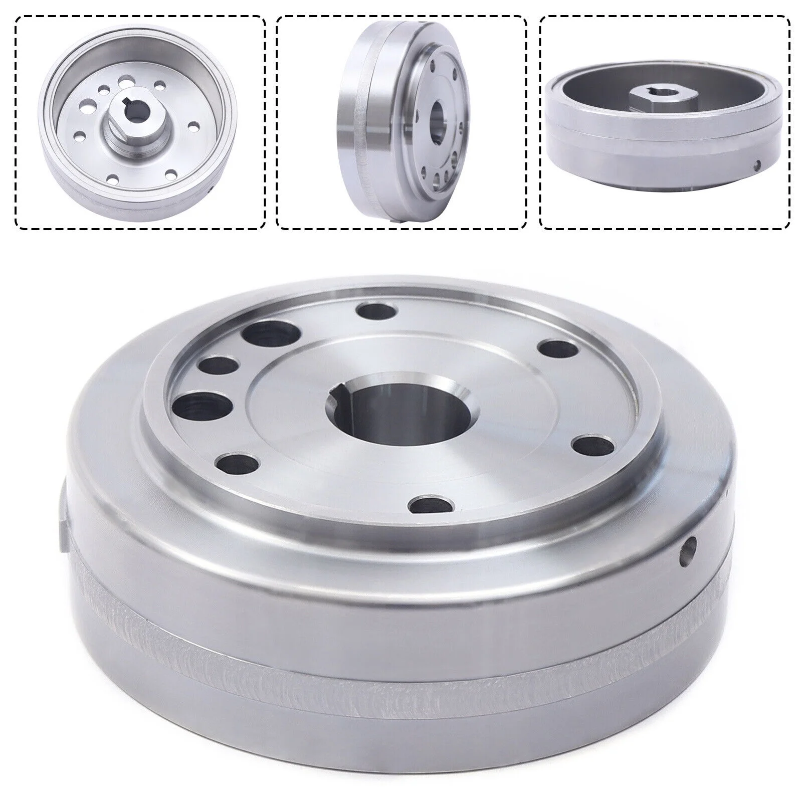 ZhdnBhnos Flywheel Rotor 32102-38F For 2002-2007 Suzuki Eiger 400 2003-2008 Arctic Cat 400 ATVs