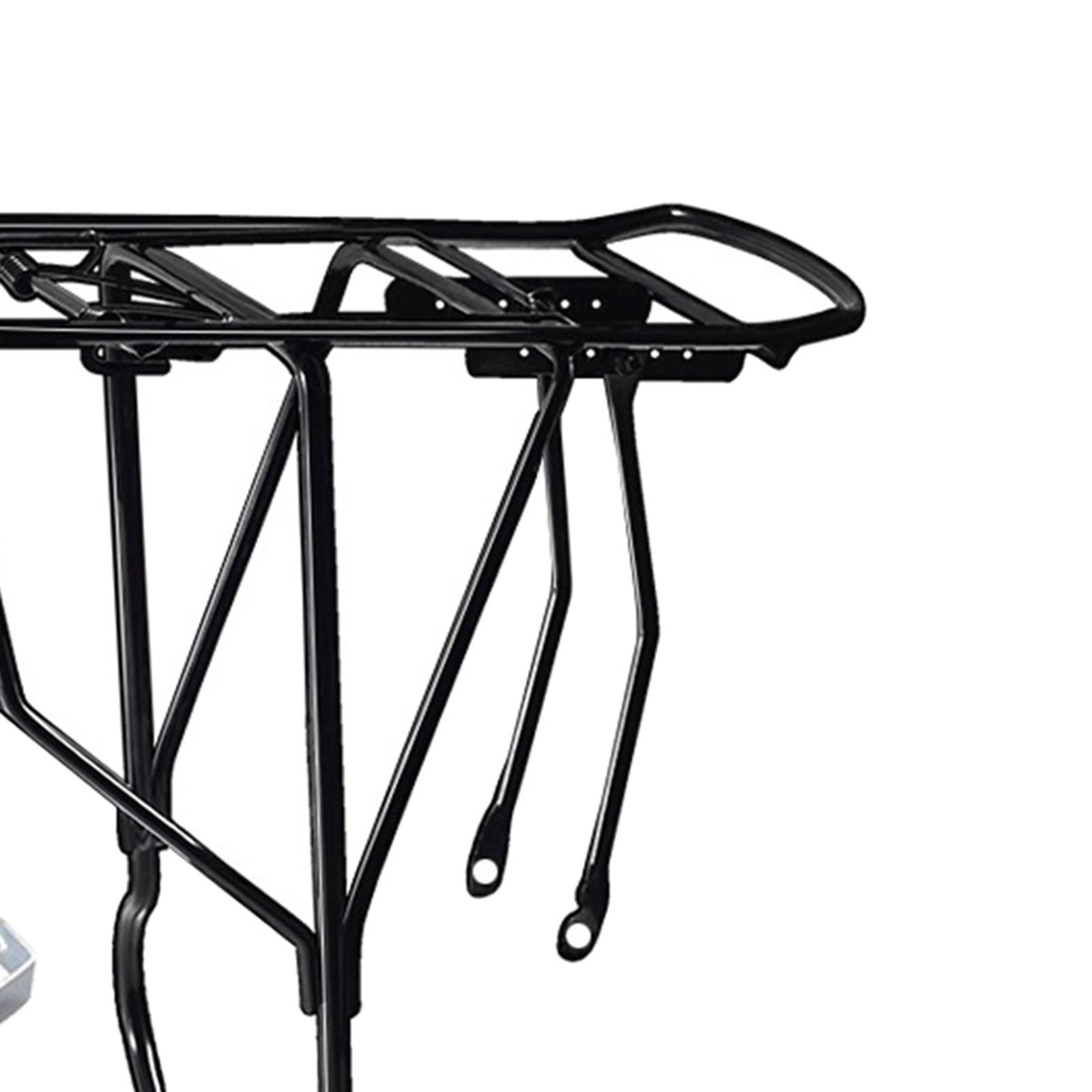 Rear Cargo Rack Carrier Rack 250kg Load Capacity Replacement Accessories Rear Luggage Cargo Rack Big Hole