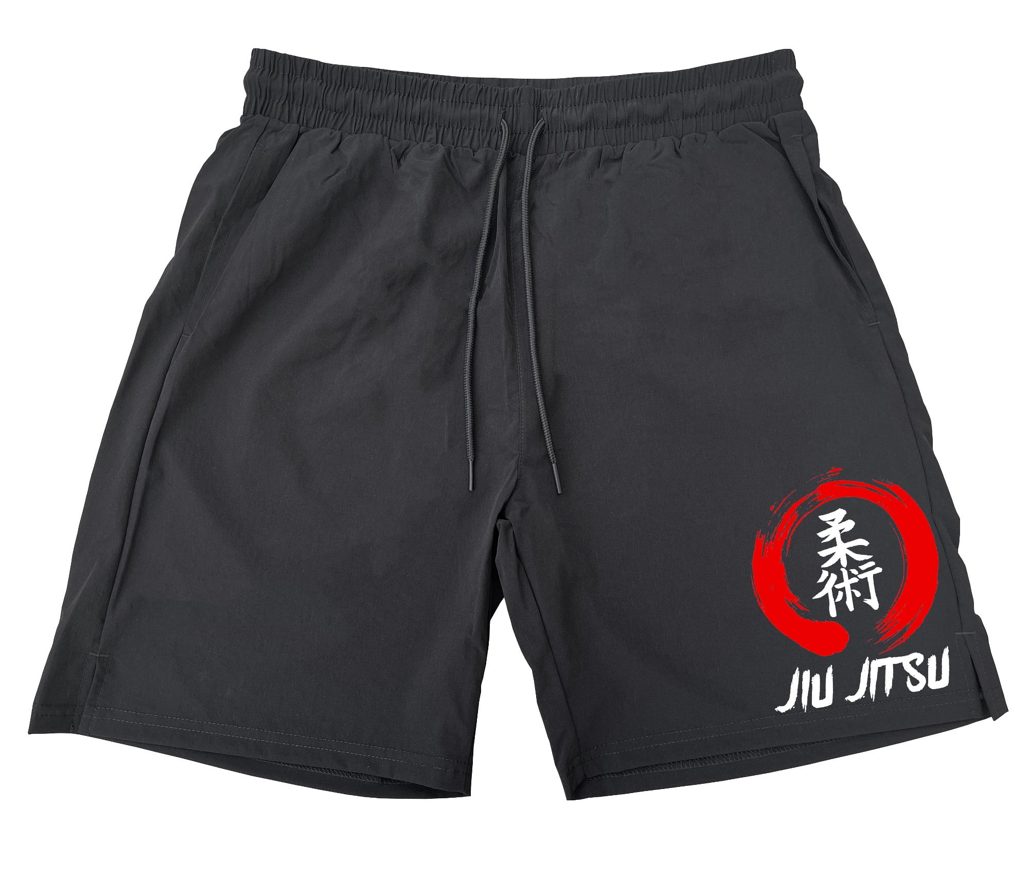Men's Red Rim Jiu Jitsu F157 Royal Blue Athletic Nylon Running Workout Shorts 2X-Large