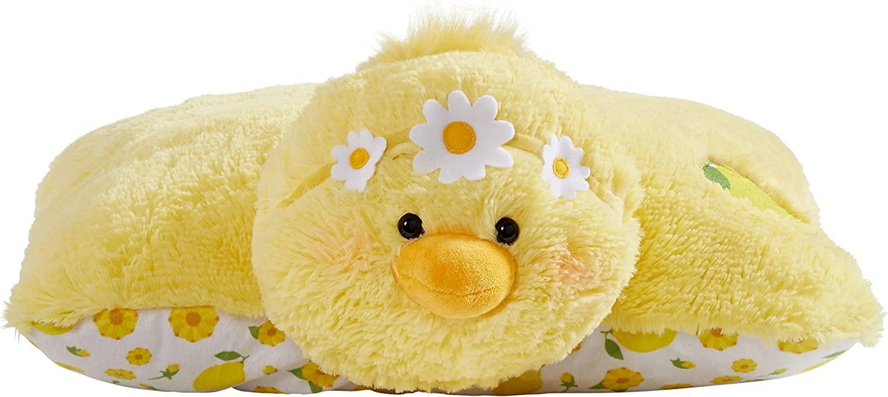 Pillow Pets Sweet Scented Lemon Chick Stuffed Animal Plush Toy Pillow, 1 Count (Pack of 1), Yellow