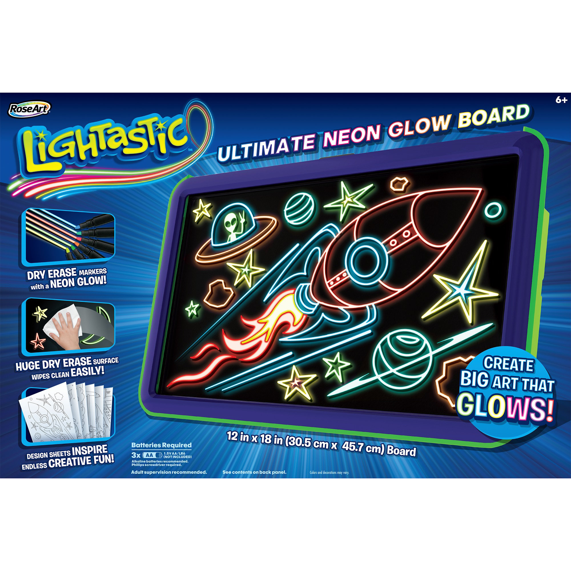 RoseArt Lightastic Ultimate Neon Glow Board