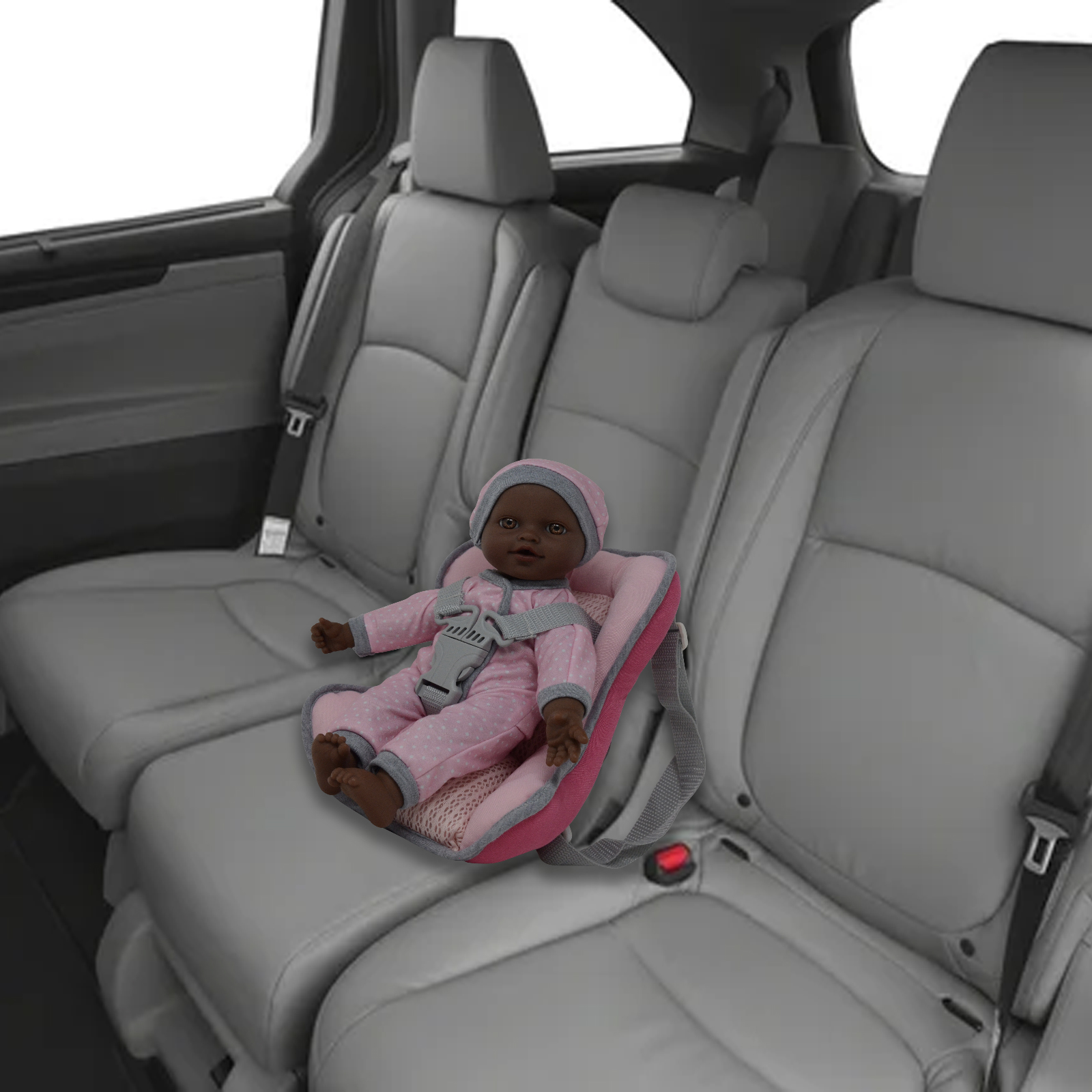 The New York Doll Collection African American Doll Travel Playset with 12 inch Soft Body Doll