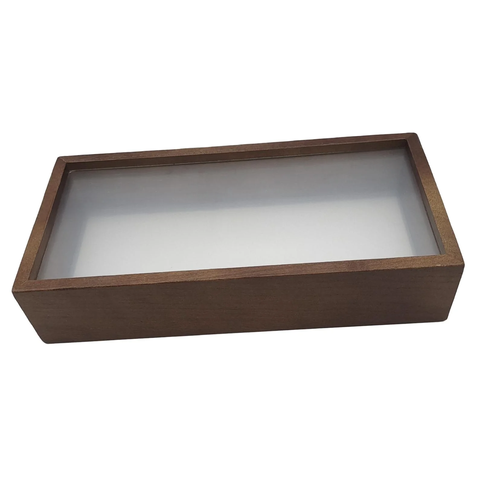 Baoblaze Dried Flower Display Case Wood Shadow Box Frame Pressed Flower Frame for Wedding A4