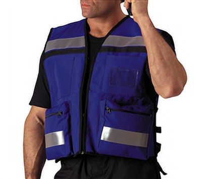 Rescue Safety Vest, Blue