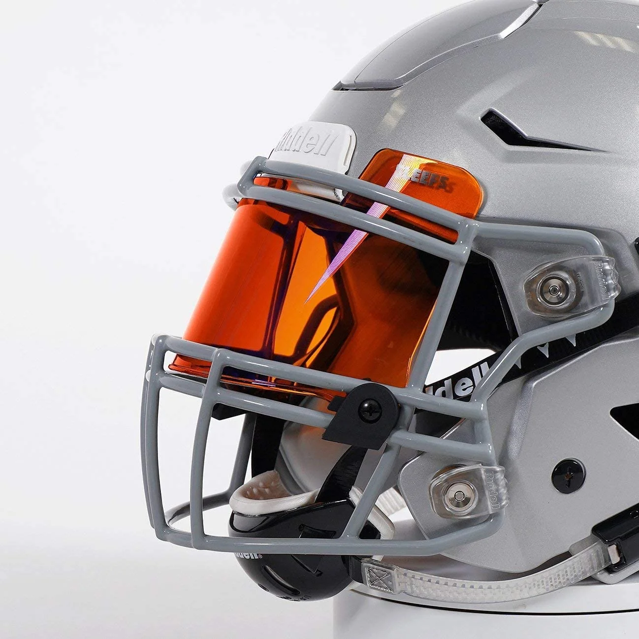 Hue Orange Helmet Eye-Shield Visor