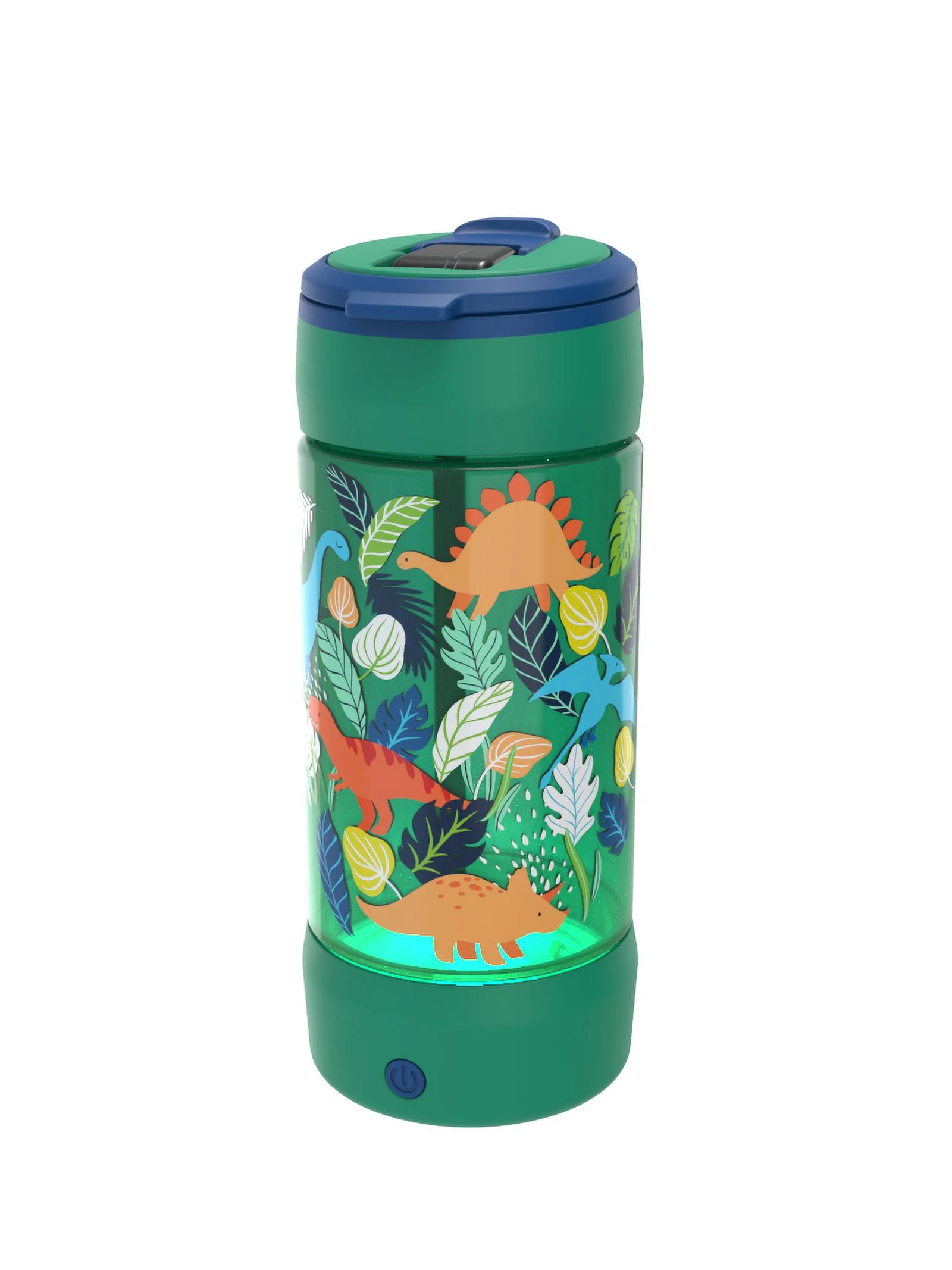 Cool Gear 4-Pack 16 oz Pop Lights Water Bottles | Light Up & Designed Travel Cup for Kids, Outdoors, Gifts