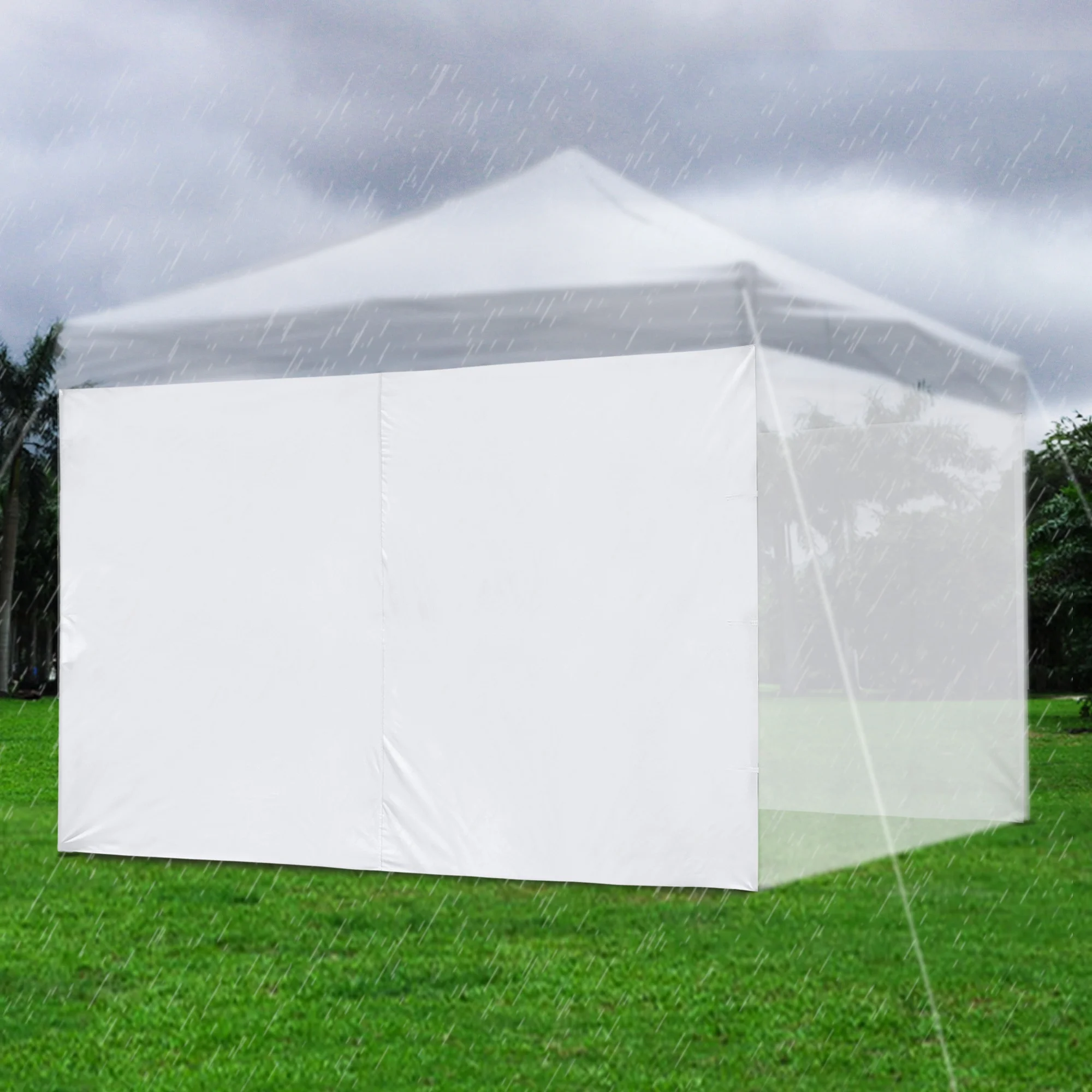 InstaHibit Sidewall UV30+ Fits 10x10ft Canopy Outdoor Picnic 1 Piece Picnic