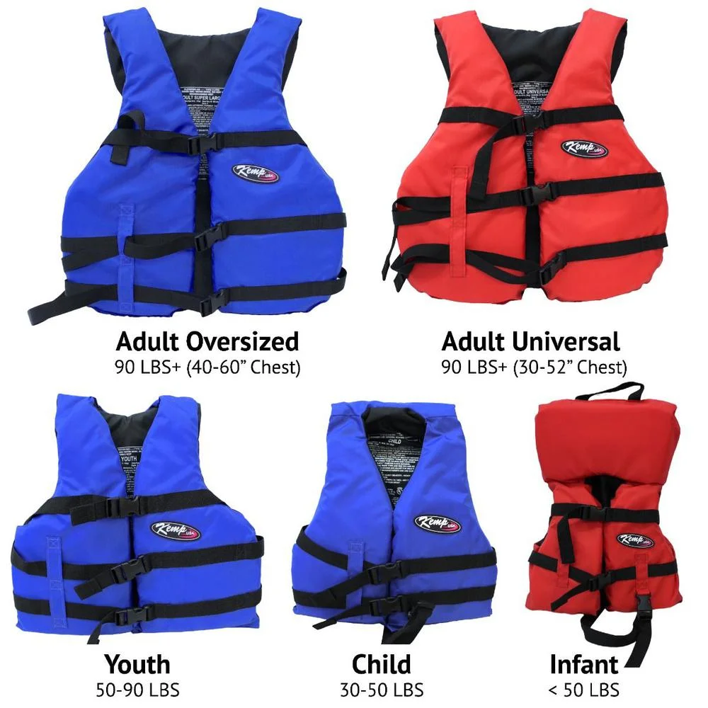 Kemp USAA Life Jacket, Blue, Child
