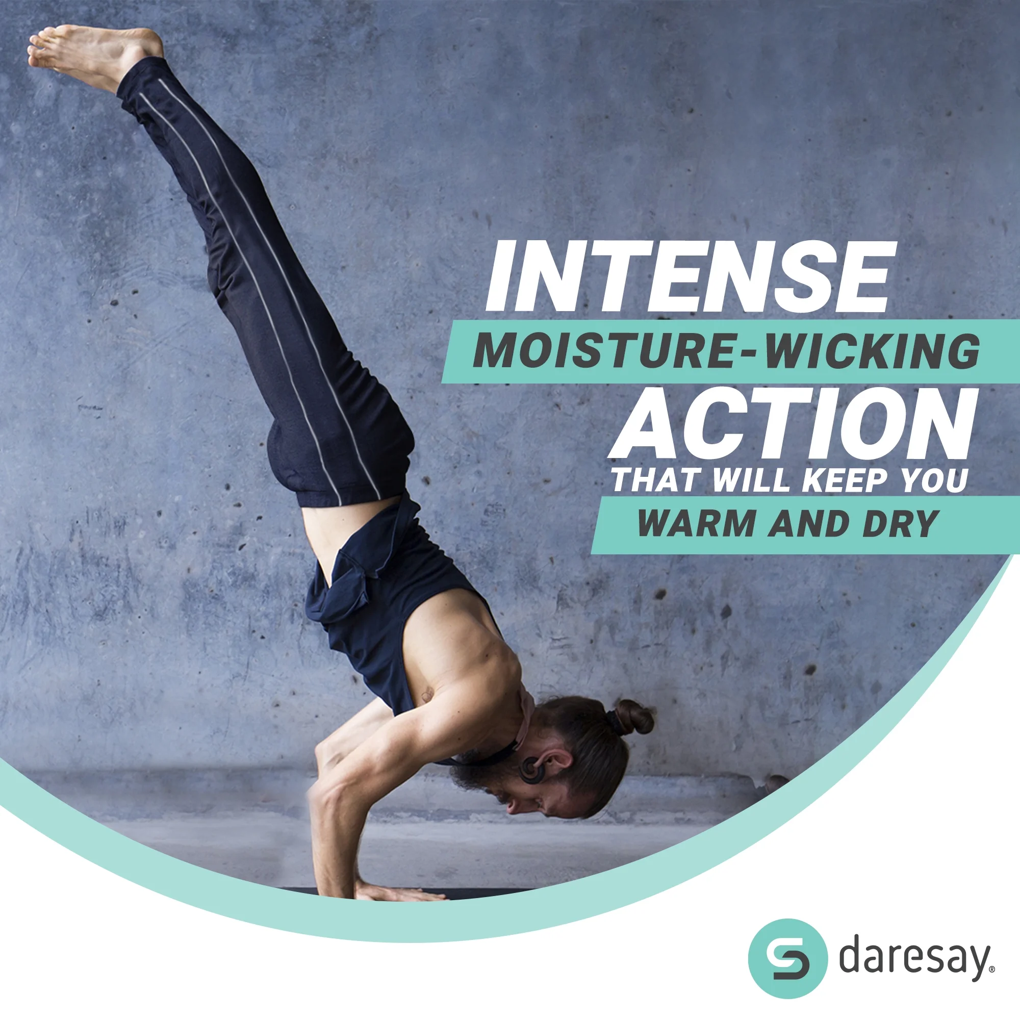 DARESAY [3-Pack] Men's Tech Fleece Joggers Dry Fit Performance Sweatpants (Up To Size 3XL)