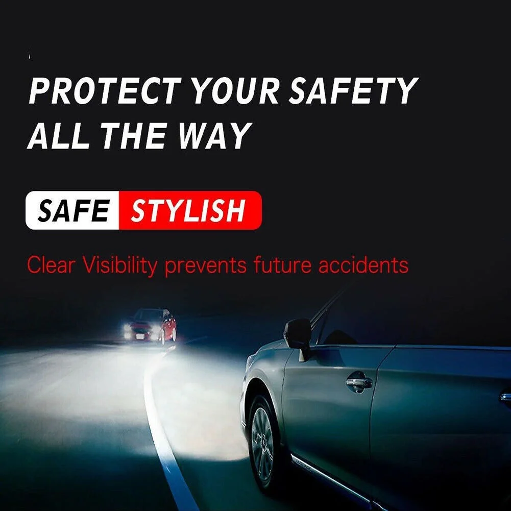 For Kia Soul 2012 2013 H7 H11 LED Headlight Hi/Low Beam Bulbs Combo Kit 6000K