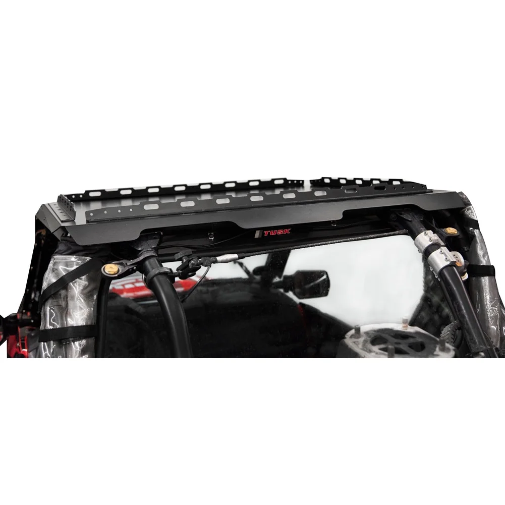 Tusk UTV Profile Aluminum Roof Roof with Tusk UTV Cargo Rack For POLARIS RZR XP 1000 Ride Command Edition 2018-2019