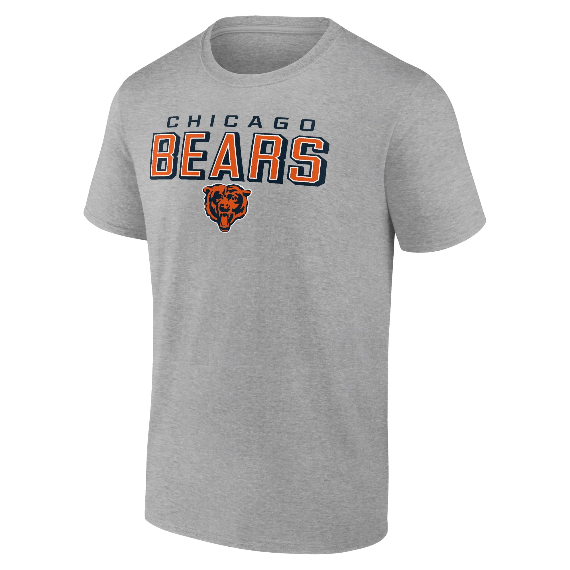 Men's Fanatics Branded Heather Gray Chicago Bears Swagger T-Shirt