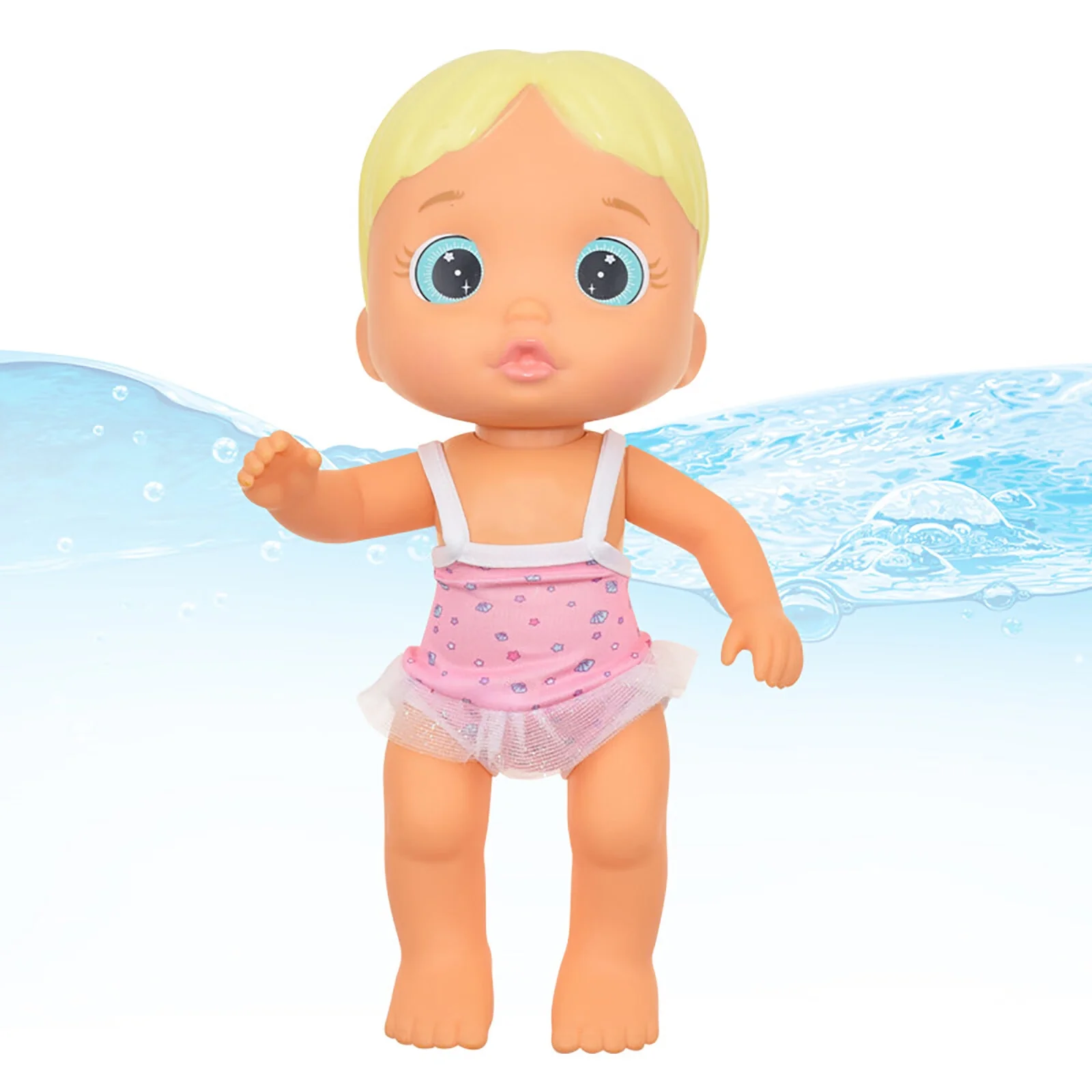 Baby Toys Water Fun Swimming Pool for Waterproof Electric Doll Best Gift Toy for Children Kids Toys Pvc A