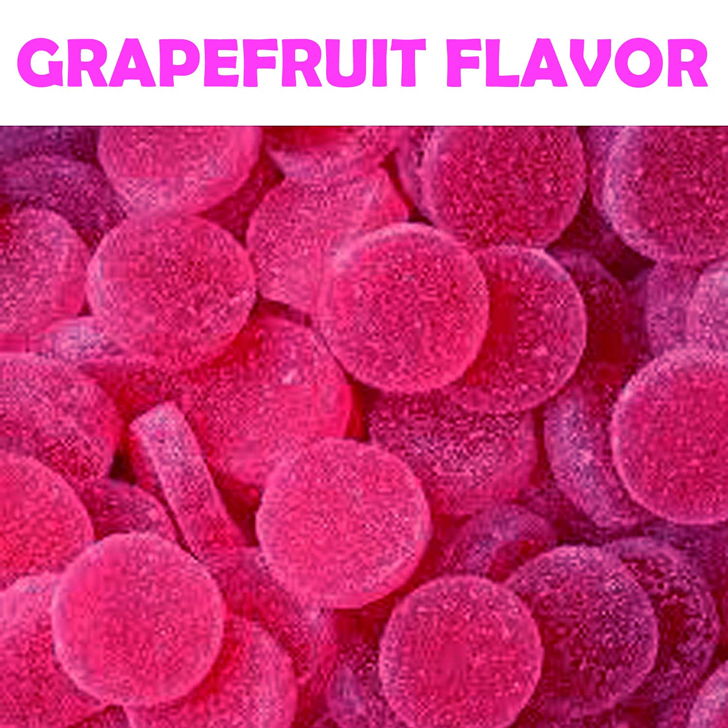 Fat Belly Karens Gummy Grapefruit Flavored Fruit Jelly Discs Funny Halloween Fat Free, Gluten Free Candy Gag Gift for Teens, Girls, Boys and Kids