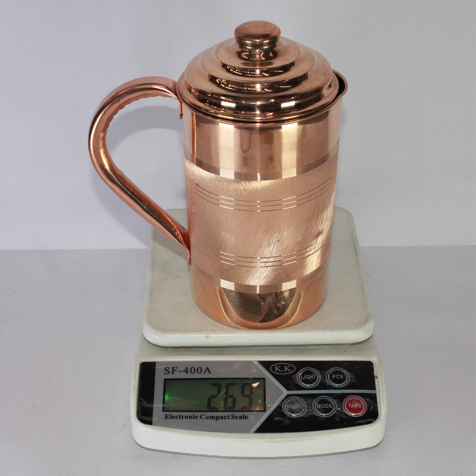 Pure Copper Jug for Water 269g(Pack of 6)
