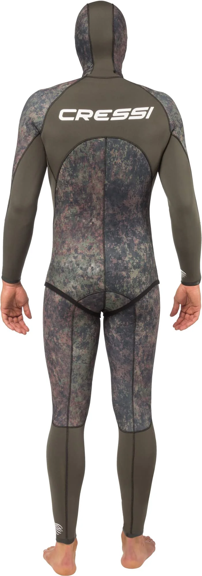 Cressi  Seppia 7 mm, Camo Grey (Large, 7 mm)