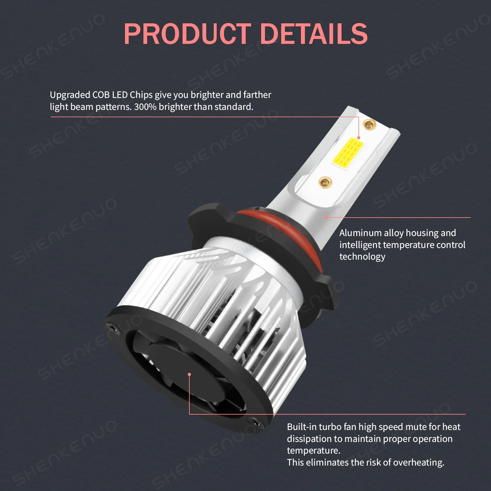 For Chevy Colorado 2015-2020 LED Headlight Bulbs Kit High / Low Beam + Fog Light