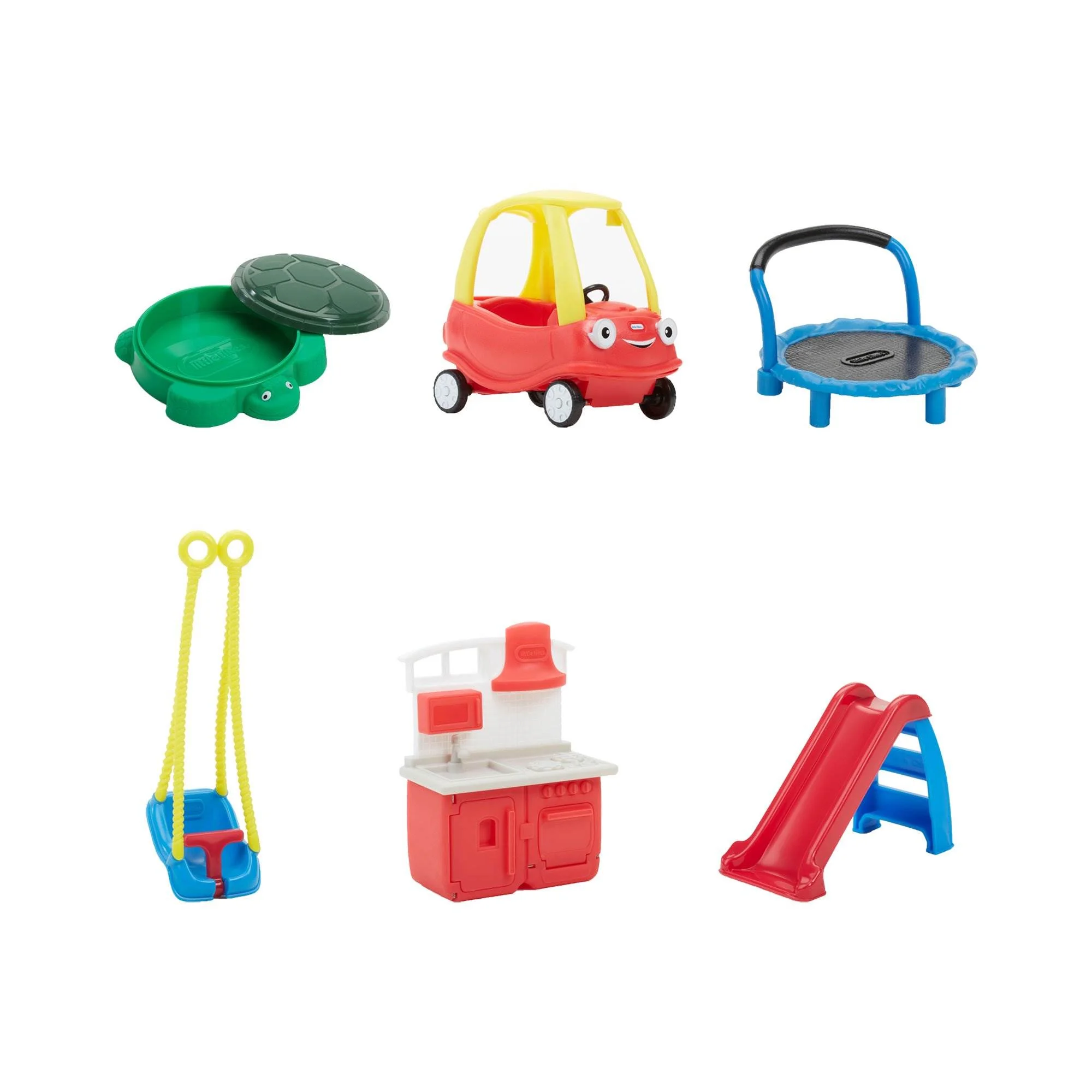 Little Tikes Kids Children Tikes Place Play Dollhouse w/ Family & Toy Miniatures