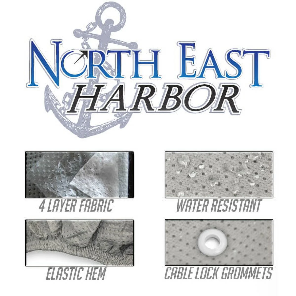 NEH Motorcycle Bike 4 Layer Storage Cover Heavy Duty Compatible with Kawasaki Vulcan Classic Custom 900