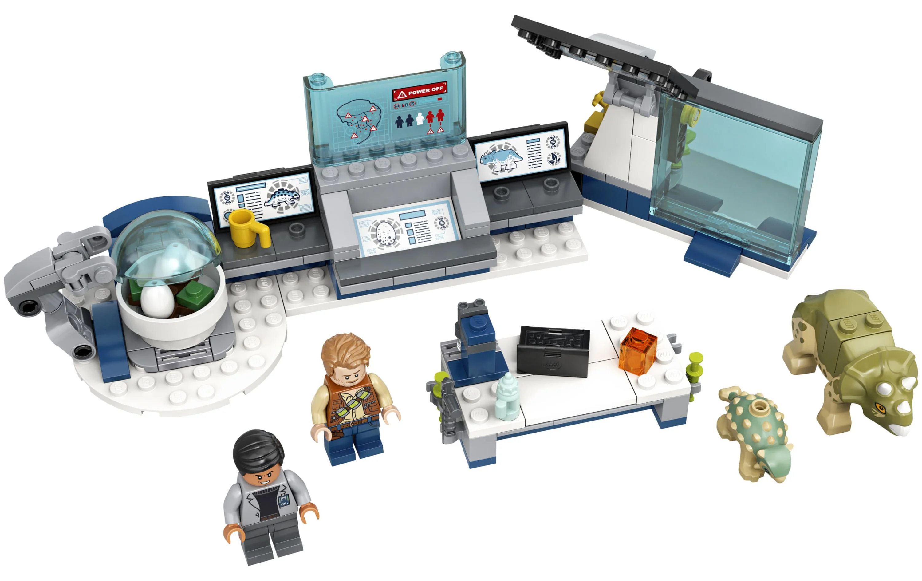 LEGO Jurassic World Dr. Wu's Lab: Baby Dinosaurs Breakout 75939 Dinosaur Toy for Creative Play (164 Pieces)