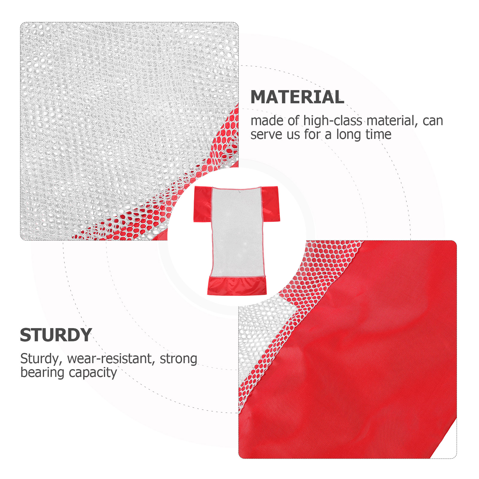 2 Pcs Swimming Pool Mesh Chair Net Bag Accessory Funny Float Portable Interesting Convenient